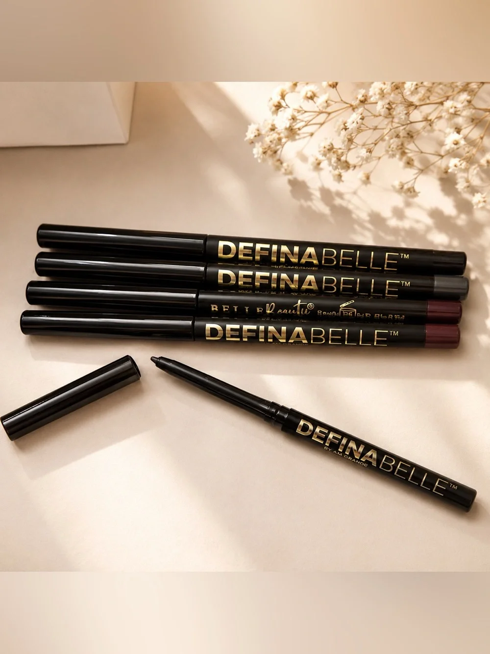 ✨5 Pieces- DEFINABelle Waterproof Kajal Eyeliner